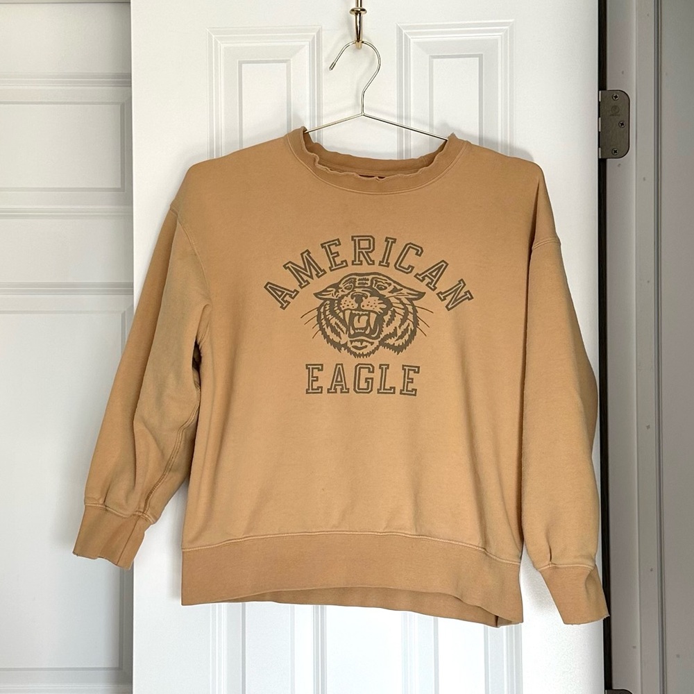 American Eagle Small Vintage Style Crewneck Graphic Sweatshirt